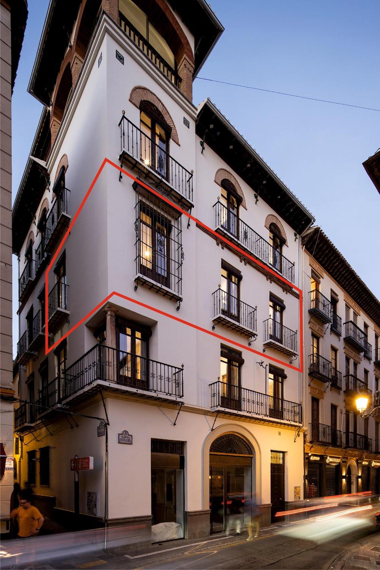 Santa Escolastica En Pleno Centro De Granada Exterior foto